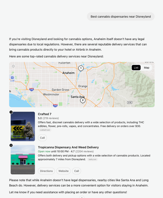 best dispensaries near disneyland